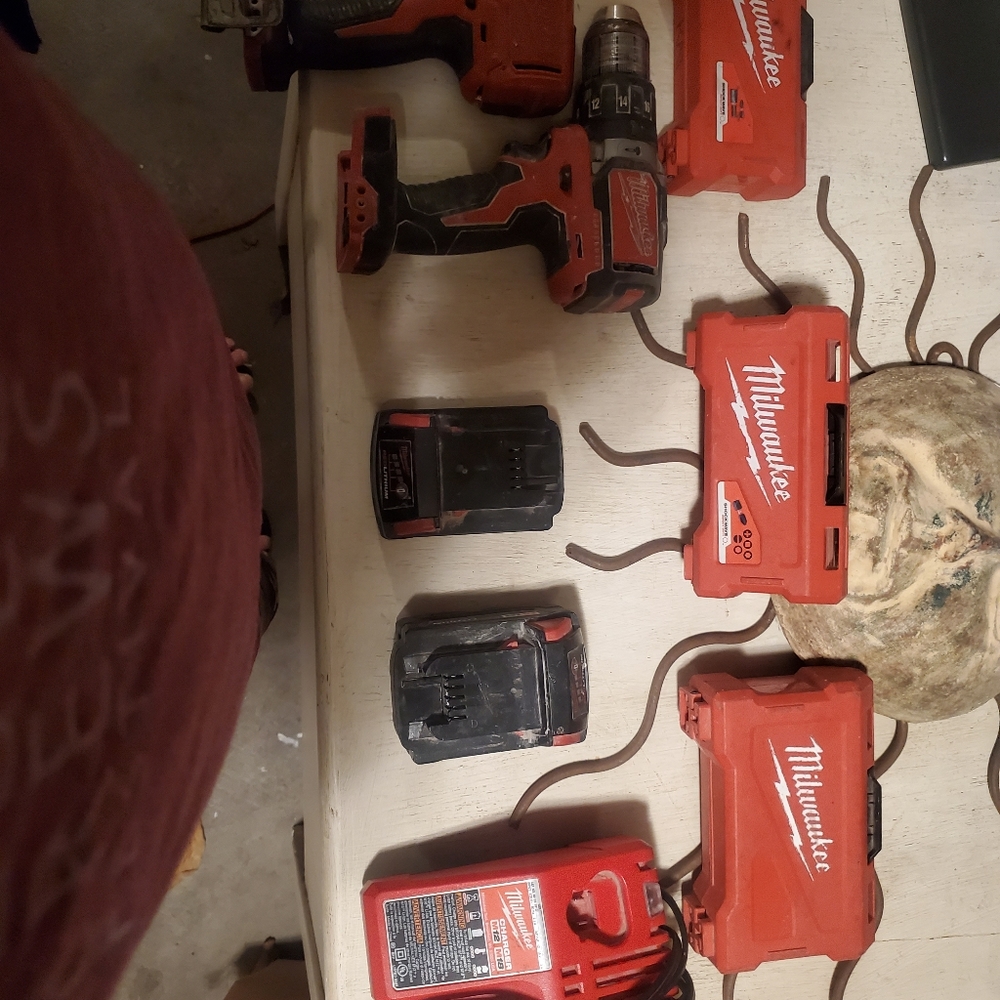 Milwaukee drill set combo